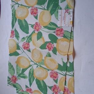 Lemon Themed Placemats Set Of Two